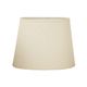 Abat-jour ovale lin D 20cm