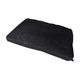 Coussin rectangulaire NEWTON noir 100x70cm