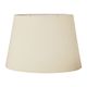 Abat-jour ovale lin 44x30cm