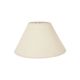 Abat-jour rond empire lin D 25x14cm