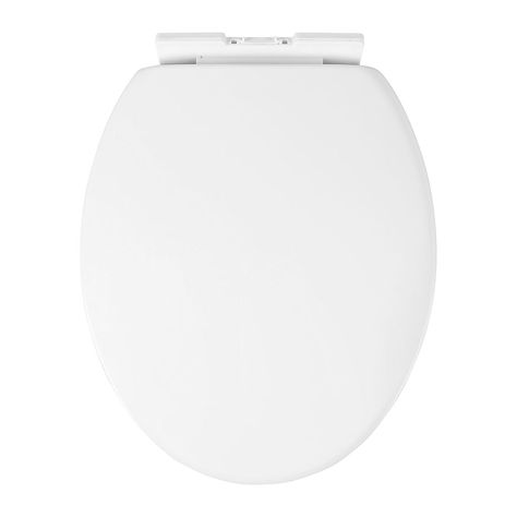 Abattant WC avec frein de chute blanc Topolino - DUBOURGEL ❘ Bricoman