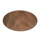 Assiette plate BOIS MOOD faïence D 26cm