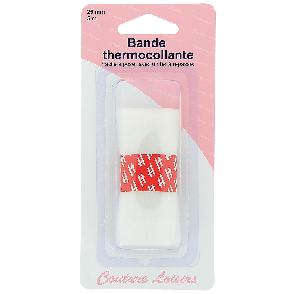 Fixe-ourlet thermocollant 30 mm Blanc Prym chez Rougier & Plé