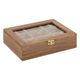 Boite à bijoux FLO bois 20.5x5.3x15cm