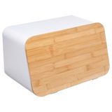Boîte à fromage bambou et couvercle 26x7x20cm - Centrakor