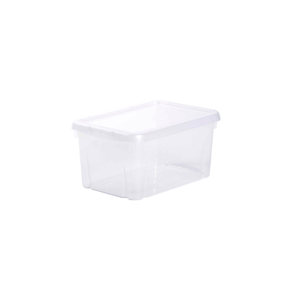 Boite de rangement plastique transparent 40x17x33.5cm - Centrakor