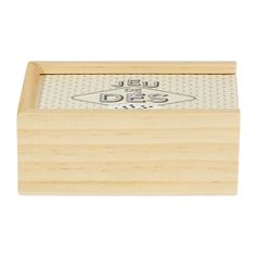 Boîte jeu de dés 11x8x4.3cm