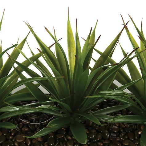 Plante verte artificielle en pot 28x30cm - Centrakor