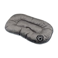 Coussin flocon patchy gris chien 61cm