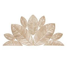 Déco murale feuilles Meera corde 160x80cm