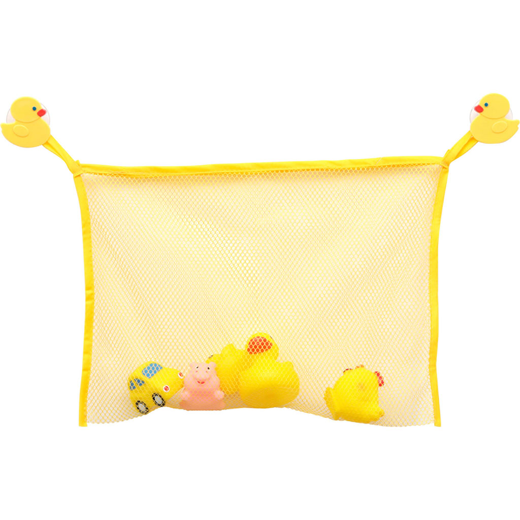 Acheter Bébé jouets de bain mignon canard grenouille maille filet jouet sac  de rangement ventouses fortes bain jeu sac salle de bain organisateur eau  jouets pour enfants