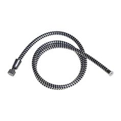 Flexible de douche PVC biflex noir et chrome 200cm