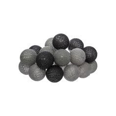 Guirlande le 16 boules à pile SMOKY D 3.5cm