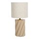 Lampe TWIST beige H44cm