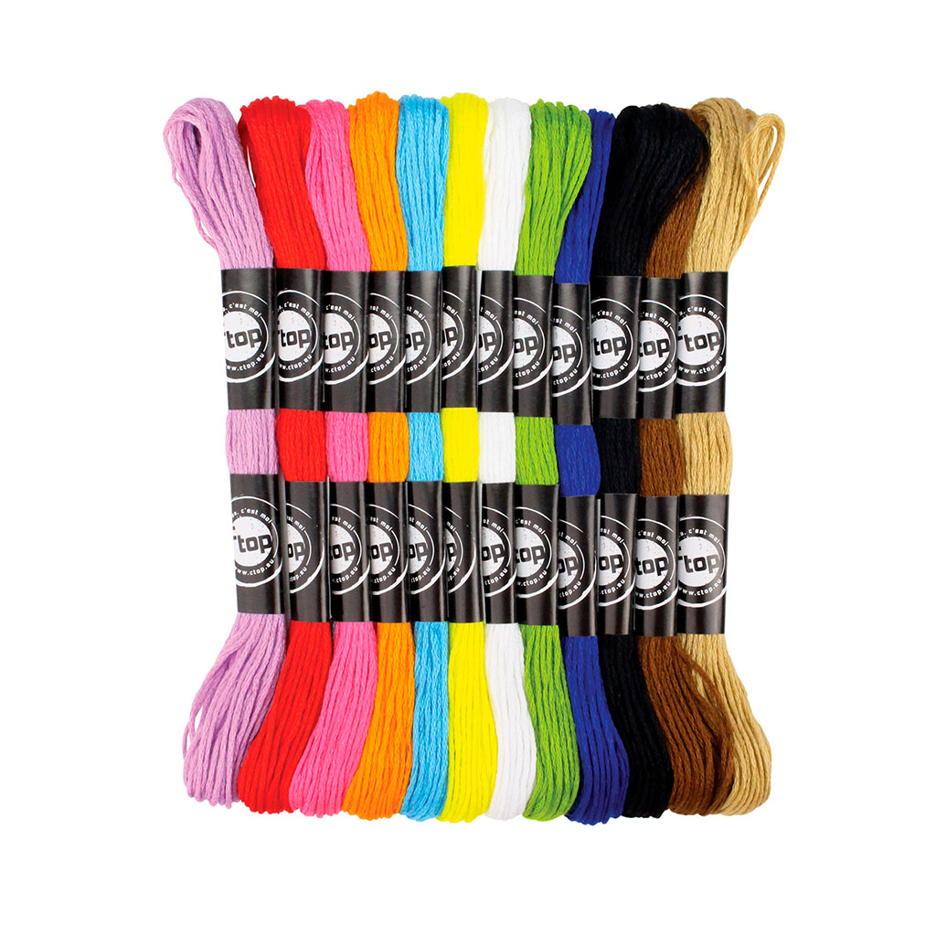 15 rouleau de fils en coton 8m multicolores bracelets bresiliens pas cher 