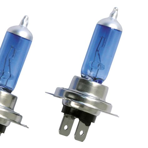 Lot de 2 ampoules éclairage bleuté H7 55W 12V - Centrakor