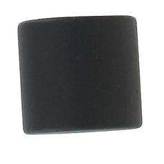 Lot de 2 embouts bouchon zinc noir mat D 20mm