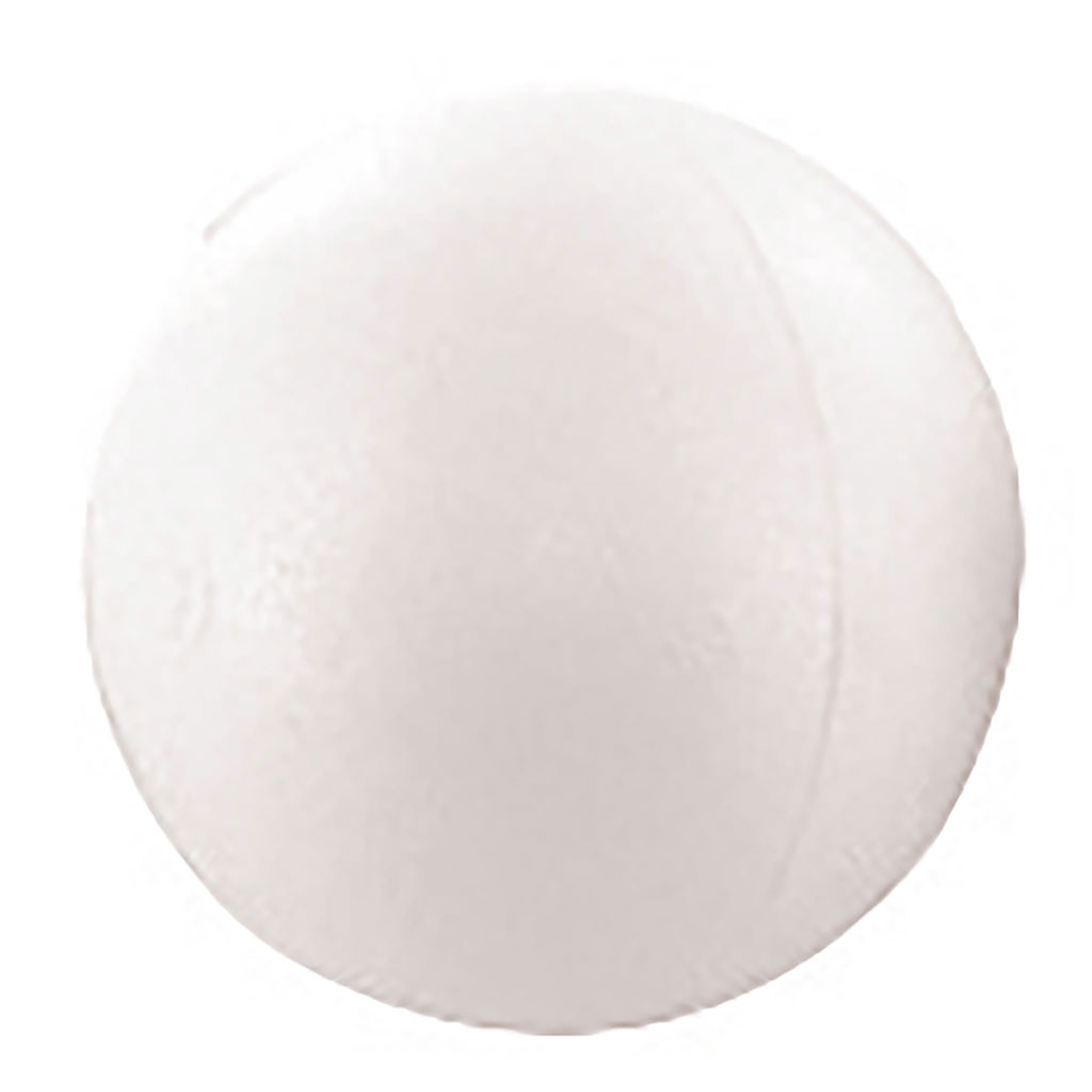 Boules et oeufs en polystyrène, taille 1.5-6.1 cm, 550 pcs, blanc 