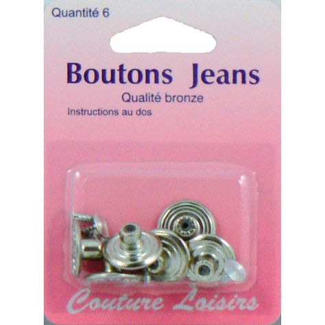 Bouton jeans - mercerie-extra
