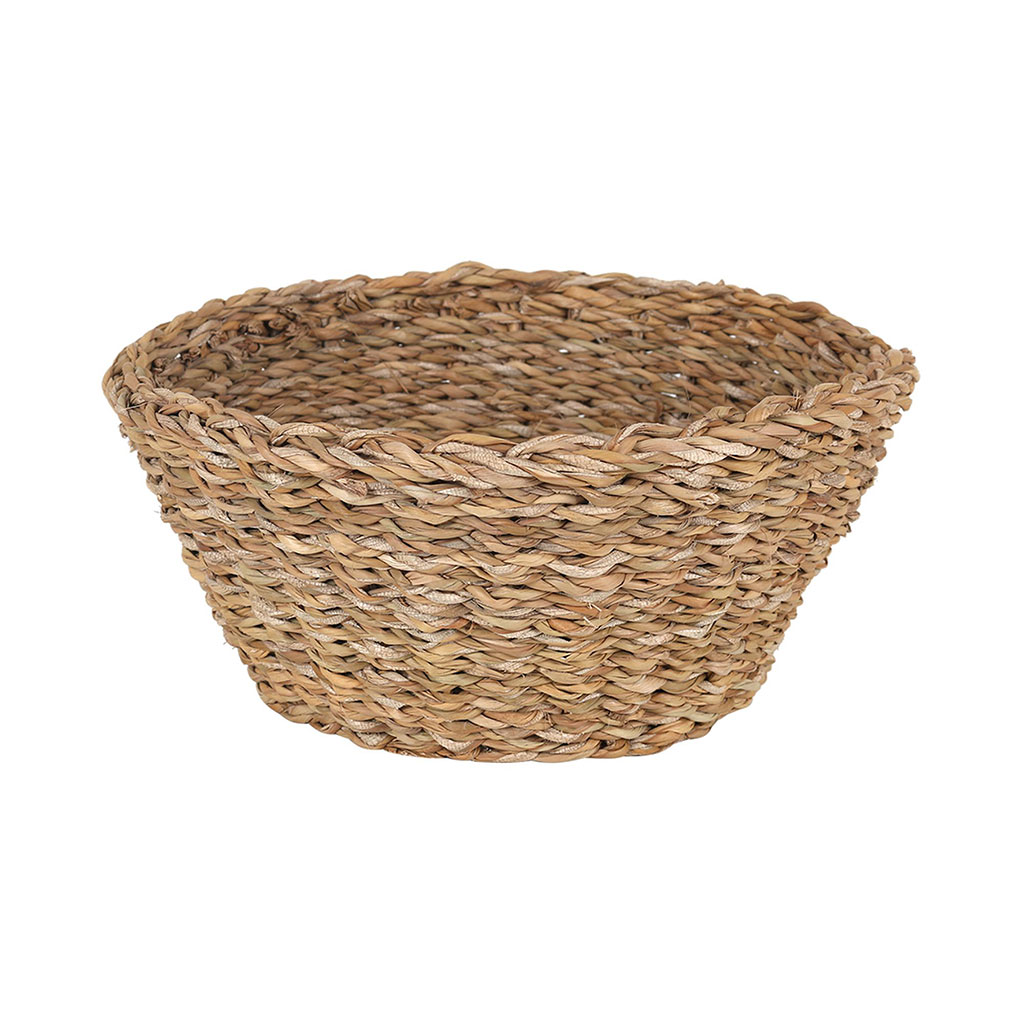 Panier de rangement LOFT jute naturelle 30x30cm - Centrakor