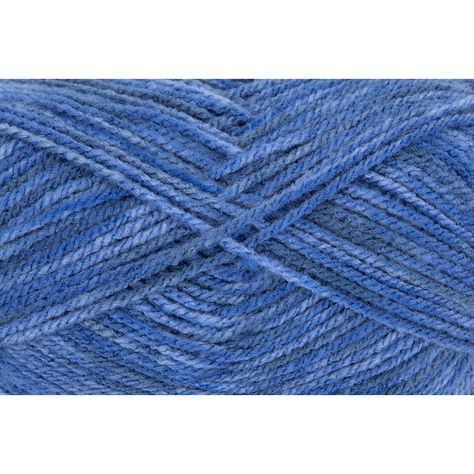 Fil à tricoter JO METAL bleu 50g - Centrakor