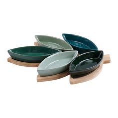 Plateau apéro feuillage ROBIN 24.2x30cm