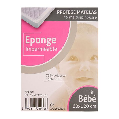 PROTEGE-MATELAS LIT BÉBÉ 60X120 CM