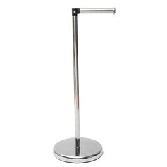 Dérouleur et réserve papier toilette chromé 24x55x19cm