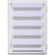 Store enrouleur jour nuit blanc 60x180cm