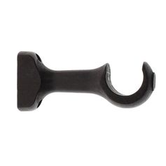 Support ouvert simple noir mat D28mm