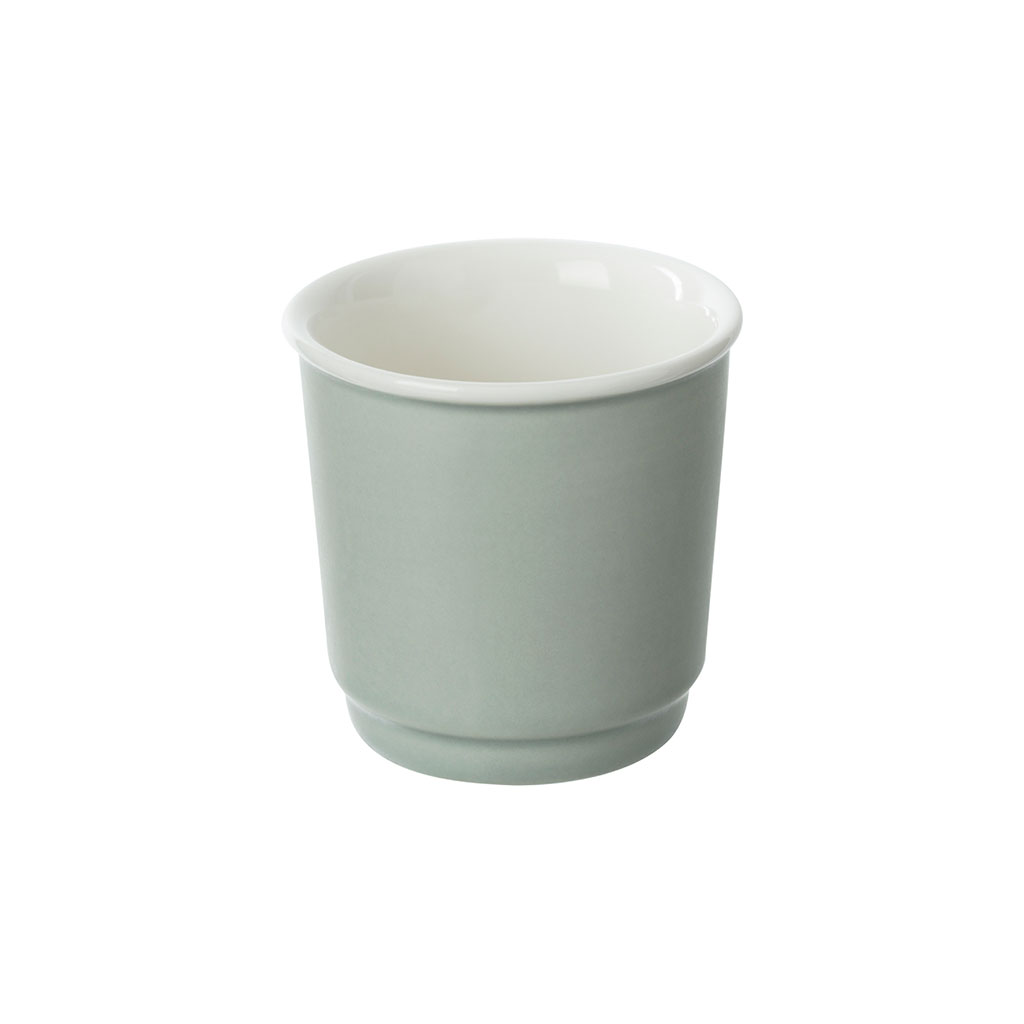 Tasse avec couvercle Signum, Porcelaine, Verte