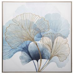 Toile imprimée Ginko 58x58cm
