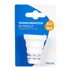 Transformateur de douille B22 E27 7.6x13.7x4cm