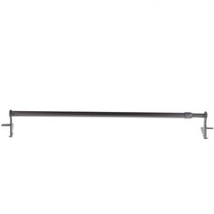 Tringle pour vitrage Fix'Vit gris béton 50-80cm