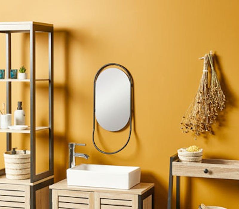 Porte-papier hygiénique en bois mural, support de rouleau de papier  toilette adhésif, accessoires de quincaillerie de salle de bain modernes -   France