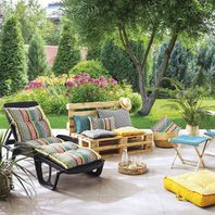 Salon de jardin palette