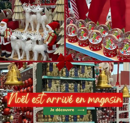 Noël en magasin