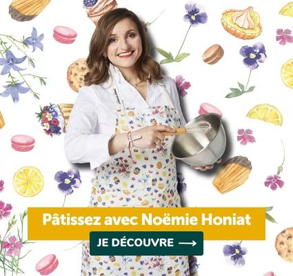 Pâtissez avec Noëmie Honiat